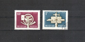 Ungarn Michelnummer 1555 - 1556 A gestempelt
