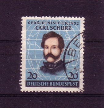 BRD Michelnummer 155 gestempelt BRD Michelnummer 155 gestempelt