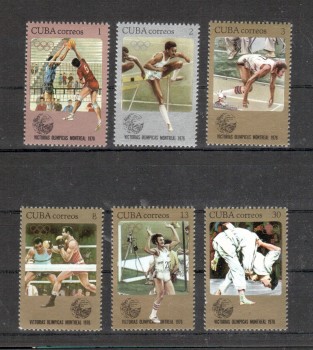 (intern: OLY155 ) Kuba Michelnummer 2180 - 2185 postfrisch (intern: OLY155 ) Kuba Michelnummer 2180 - 2185 postfrisch