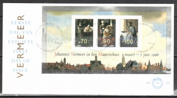 Niederlande Michelnummer 1563 - 1565 Block 46 FDC