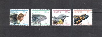 Schweiz Michelnummer 1567 - 1570 gestempelt Schweiz Michelnummer 1567 - 1570 gestempelt