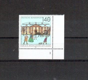 BRD Michelnummer 1568 postfrisch EUR Formnr.1