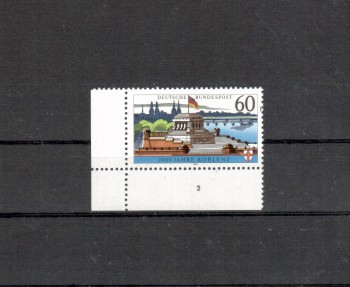 BRD Michelnummer 1583 y (fluoreszierend) postfrisch EUL Formnr.2