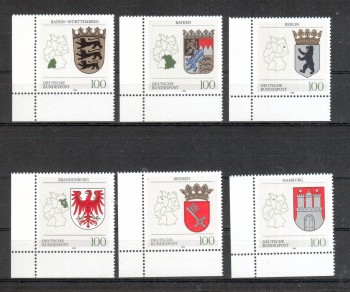 BRD Michelnummer 1586 - 1591 postfrisch EUL