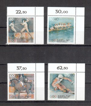 BRD Michelnummer 1592 - 1595 postfrisch EOR