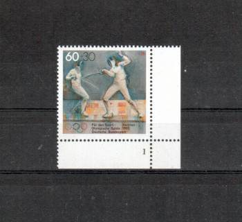 BRD Michelnummer 1592 postfrisch EUR Formnr.1 BRD Michelnummer 1592 postfrisch EUR Formnr.1