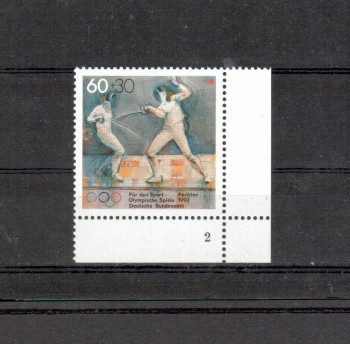 BRD Michelnummer 1592 postfrisch EUR Formnr.2 BRD Michelnummer 1592 postfrisch EUR Formnr.2