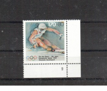 BRD Michelnummer 1595 postfrisch EUR Formnr.2