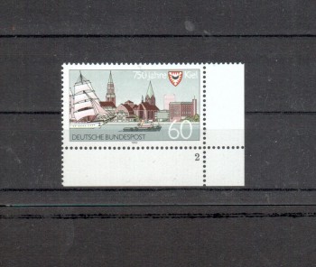 BRD Michelnummer 1598 postfrisch EUR Formnr.2