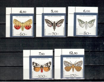 BRD Michelnummer 1602 - 1606 postfrisch EOL