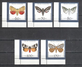 BRD Michelnummer 1602 - 1606 postfrisch EUL