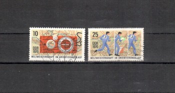 DDR Michelnummer 1605 - 1606 gestempelt DDR Michelnummer 1605 - 1606 gestempelt