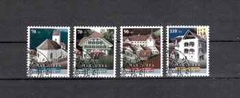 Schweiz Michelnummer 1611 - 1614 gestempelt Schweiz Michelnummer 1611 - 1614 gestempelt