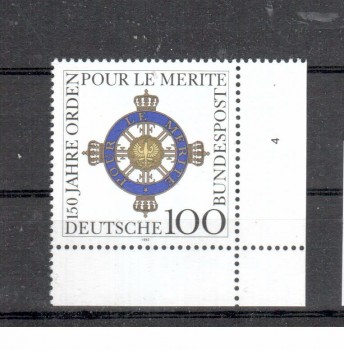 BRD Michelnummer 1613 postfrisch EUR Formnr.4