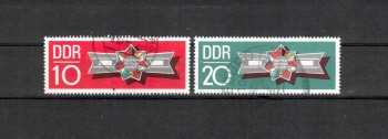 DDR Michelnummer 1615 - 1616 gestempelt DDR Michelnummer 1615 - 1616 gestempelt