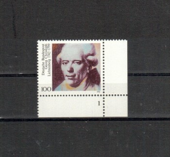 BRD Michelnummer 1616 postfrisch EUR Formnr.1