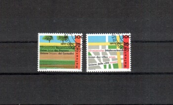 Schweiz Michelnummer 1616 - 1617 gestempelt Schweiz Michelnummer 1616 - 1617 gestempelt