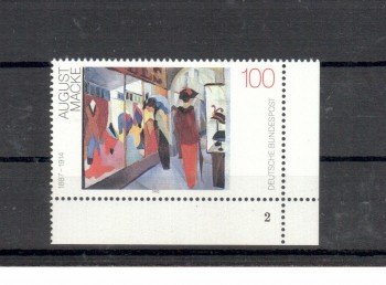 BRD Michelnummer 1618 postfrisch EUR Formnr.2