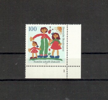 BRD Michelnummer 1621 postfrisch EUR Formnr.1