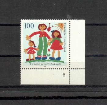 BRD Michelnummer 1621 postfrisch EUR Formnr.2