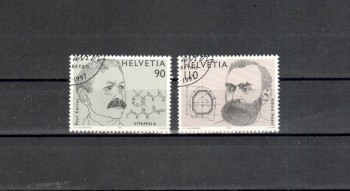 Schweiz Michelnummer 1623 - 1624 gestempelt Schweiz Michelnummer 1623 - 1624 gestempelt