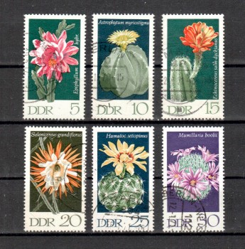 DDR Michelnummer 1625 - 1630 gestempelt DDR Michelnummer 1625 - 1630 gestempelt