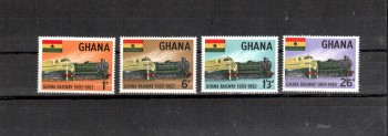 Ghana Michelnummer 162 - 165 postfrisch 