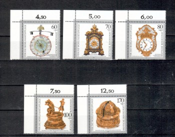 BRD Michelnummer 1631 - 1635 postfrisch EOL