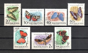 Ungarn Michelnummer 1633 - 1639 A gestempelt Ungarn Michelnummer 1633 - 1639 A gestempelt