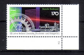 BRD Michelnummer 1636 postfrisch EUR Formnr.2