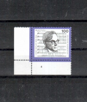 BRD Michelnummer 1637 postfrisch EUL Formnr.4