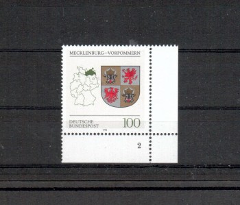 BRD Michelnummer 1661 postfrisch EUR Formnr.2 BRD Michelnummer 1661 postfrisch EUR Formnr.2