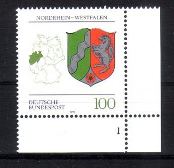 BRD Michelnummer 1663 postfrisch EUR Formnr.1 BRD Michelnummer 1663 postfrisch EUR Formnr.1