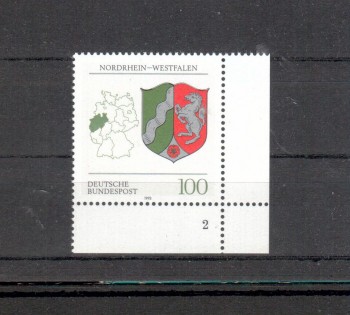BRD Michelnummer 1663 postfrisch EUR Formnr.2 BRD Michelnummer 1663 postfrisch EUR Formnr.2