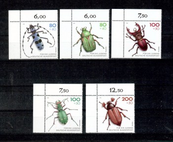 BRD Michelnummer 1666 - 1670 postfrisch EOL BRD Michelnummer 1666 - 1670 postfrisch EOL