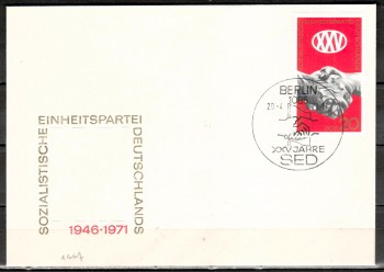 DDR Michelnummer 1667 FDC