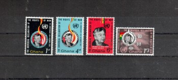 Ghana Michelnummer 166 - 169 postfrisch 