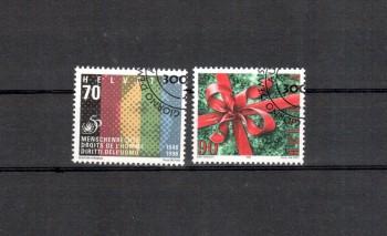 Schweiz Michelnummer 1670 - 1671 gestempelt