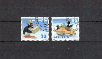 Schweiz Michelnummer 1673 - 1674 gestempelt