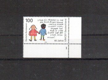 BRD Michelnummer 1682 postfrisch EUR Formnr.1 BRD Michelnummer 1682 postfrisch EUR Formnr.1