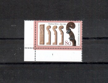 BRD Michelnummer 1688 postfrisch EUL Formnr.1 BRD Michelnummer 1688 postfrisch EUL Formnr.1