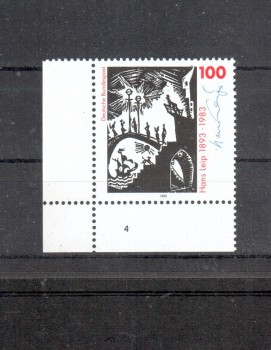 BRD Michelnummer 1694 postfrisch EUL Formnr.4 BRD Michelnummer 1694 postfrisch EUL Formnr.4