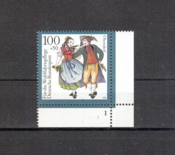 BRD Michelnummer 1698 postfrisch EUR Formnr.1