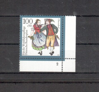 BRD Michelnummer 1698 postfrisch EUR Formnr.2