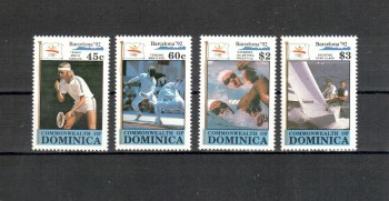 (intern: OLY169 ) Dominica Michelnummer 1349 - 1352 postfrisch