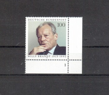 BRD Michelnummer 1706 postfrisch EUR Formnr.1