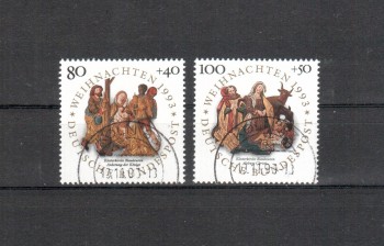 BRD Michelnummer 1707 - 1708 gestempelt