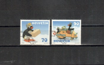 Schweiz Michelnummer 1707 - 1708 gestempelt