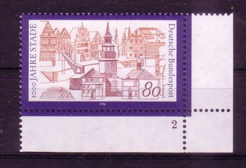 BRD Michelnummer 1709 postfrisch EUR Formnr.2