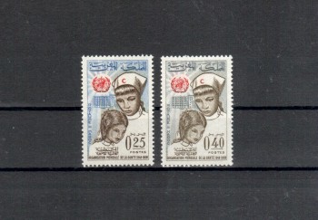 Marokko Michelnummer 618 - 619 postfrisch 